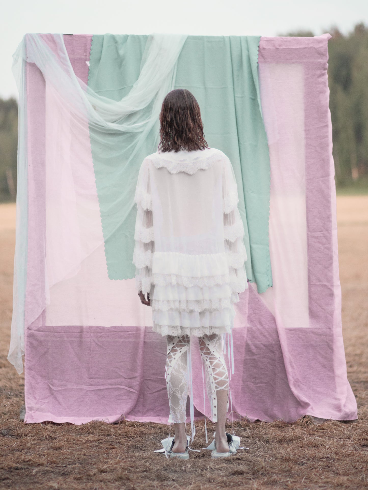 CAÏSSA BUTTON-UP DRESS