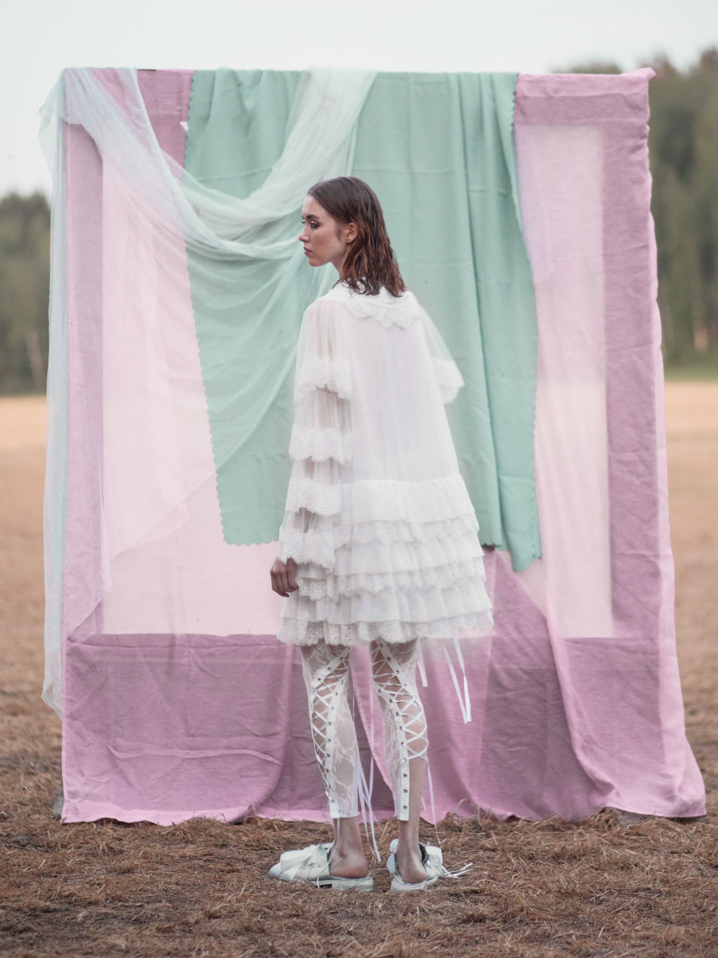 CAÏSSA BUTTON-UP DRESS